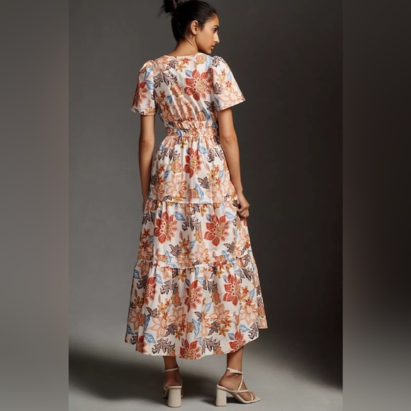 Anthropologie somerset botanical dress EUC - Picture 5 of 6